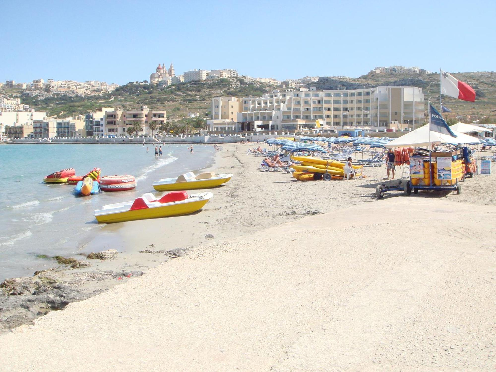 Seafront Maisonette Ocean Views & Terrace Mellieħa Extérieur photo